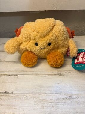 Bum Bumz Sunny Yellow Crab Plush - Soft Collectible Plushie Peter pig